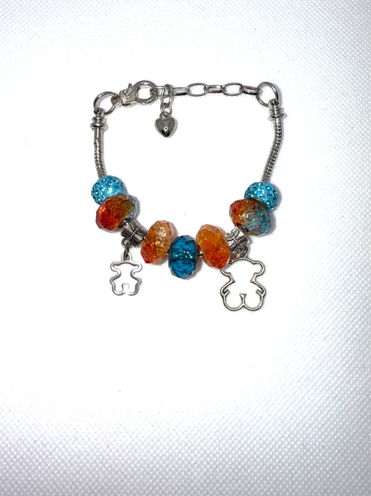 Da Bears Charm Bracelet