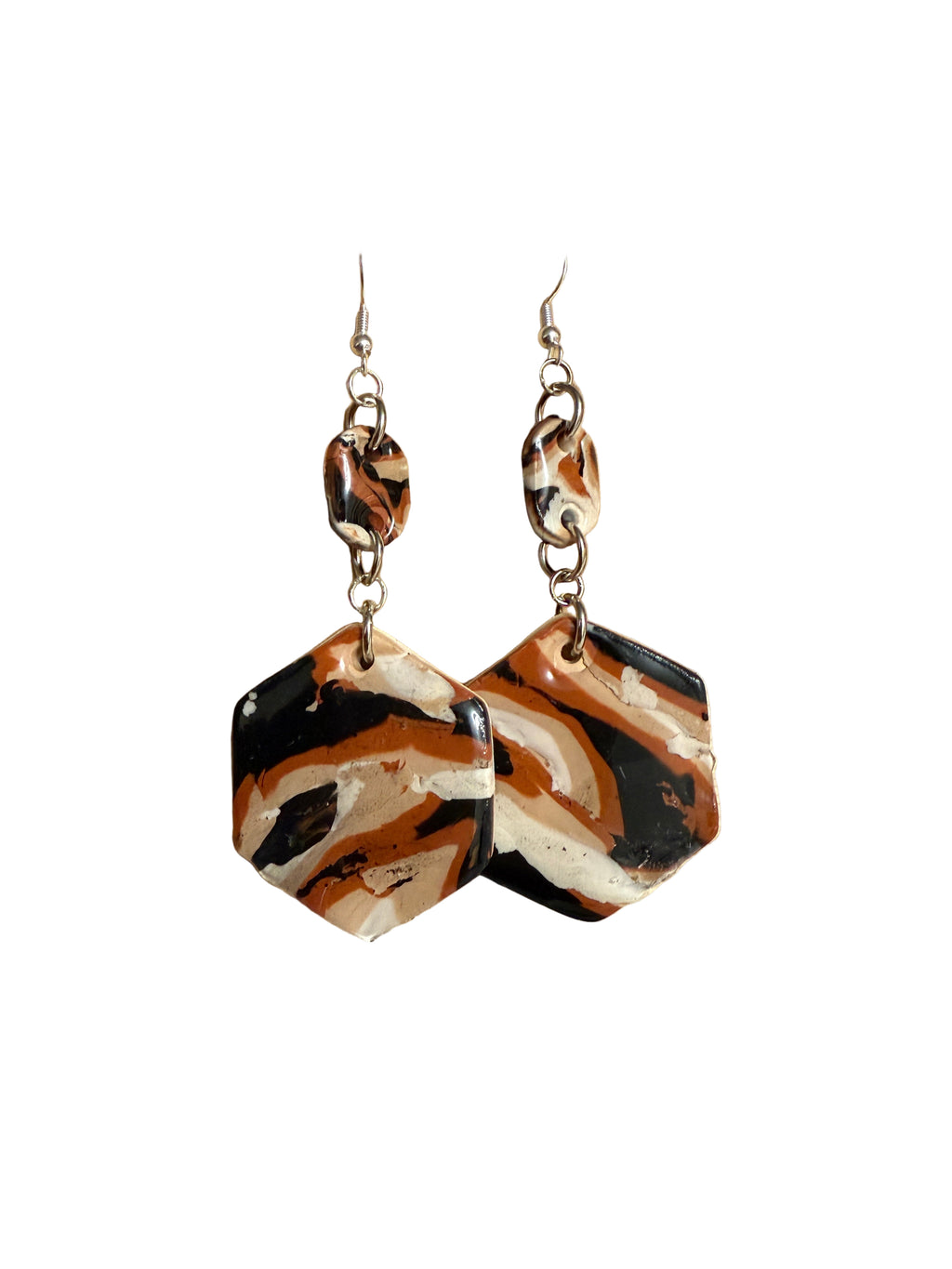 Polymer Clay Resin Earrings